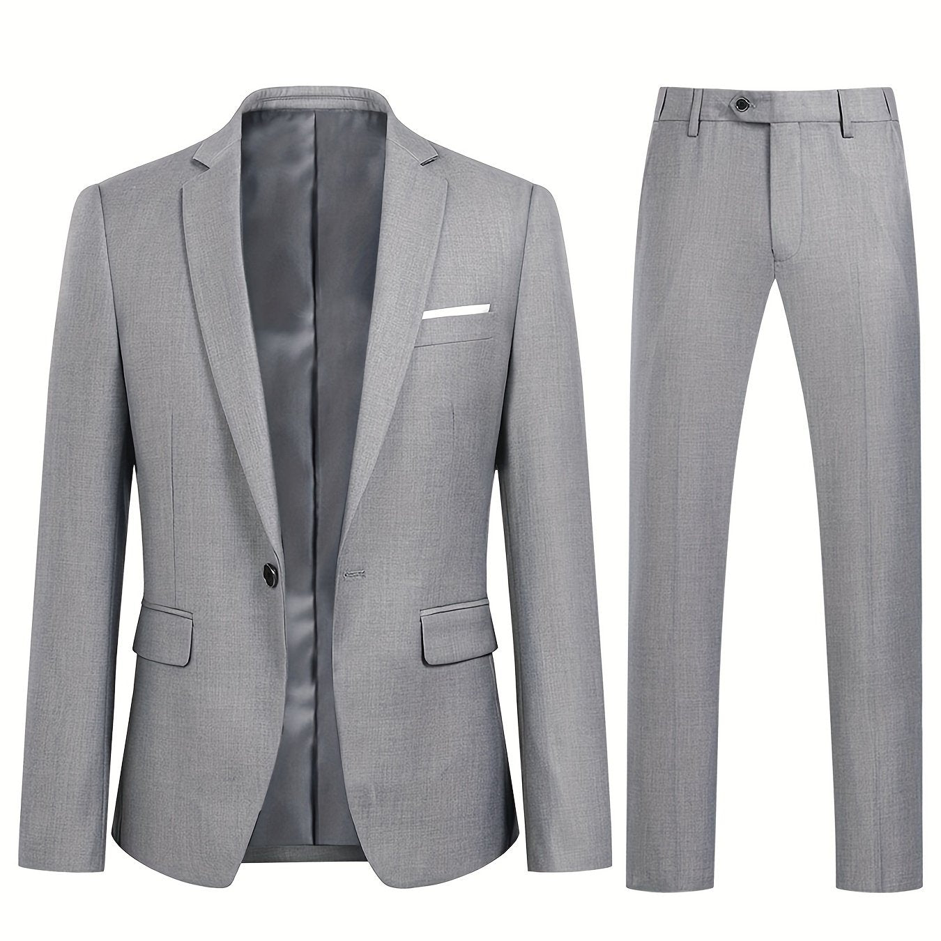 Men’s Tailored 2-Piece Formal Suit