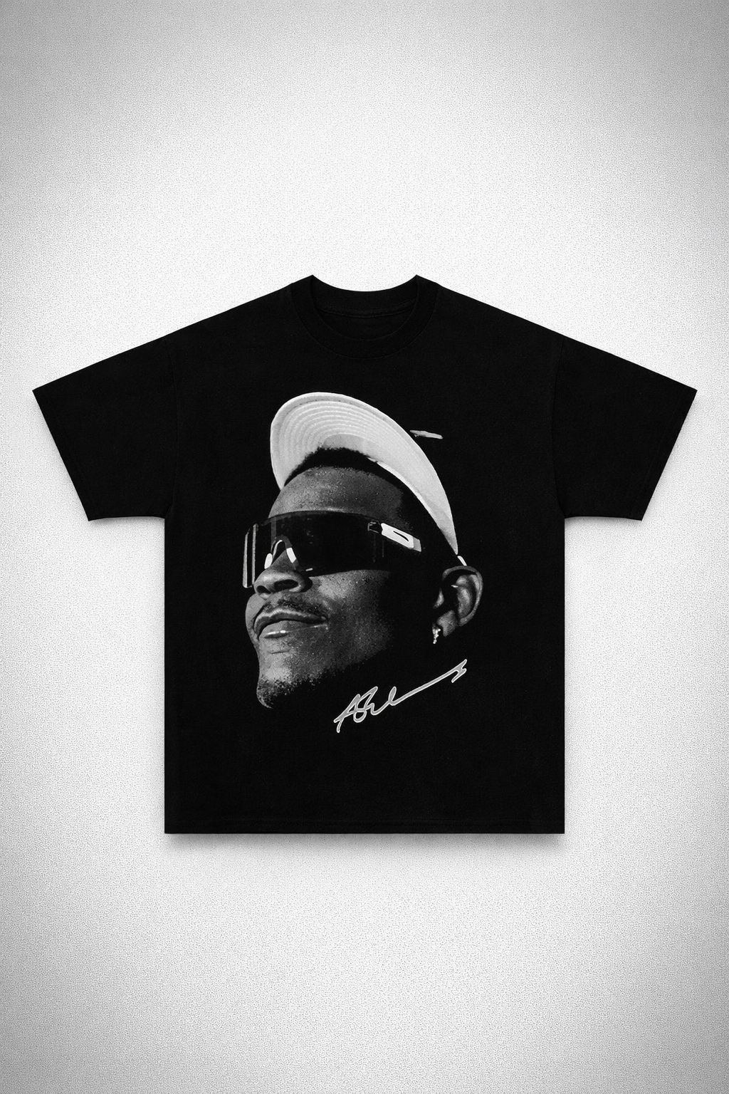 American Anthony Edward Vintage Graphic TEE Graphic T-Shirt Summer New Vintage Fashion Men's and Women's Streetwear