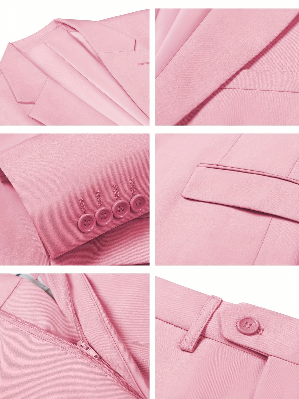 Men’s Slim-Fit 3-Piece Formal Suit