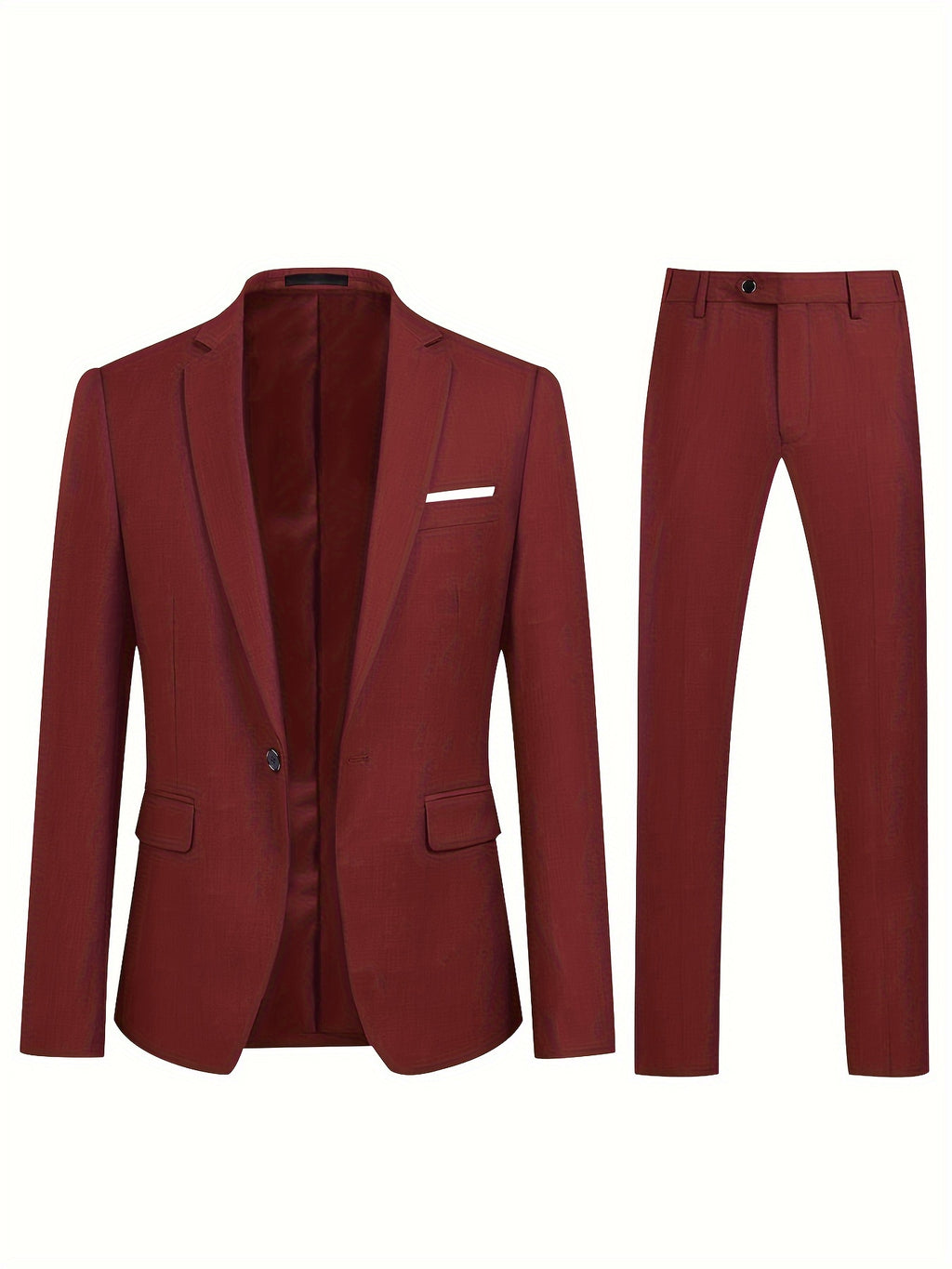 Men’s Tailored 2-Piece Formal Suit