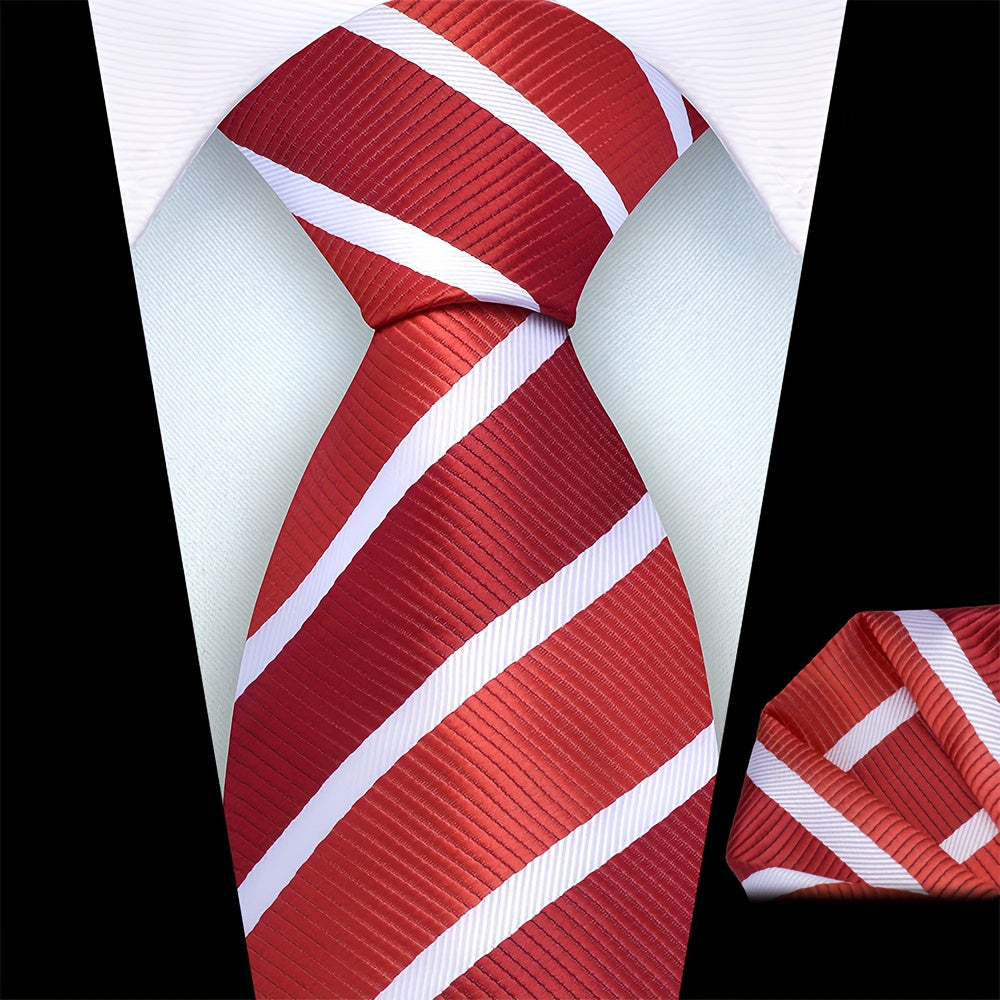 Men’s Classic Plaid Tie Set