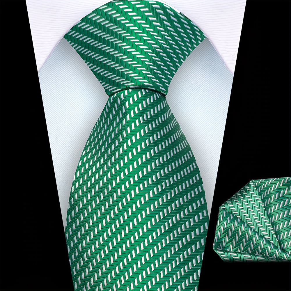 Men’s Classic Plaid Tie Set