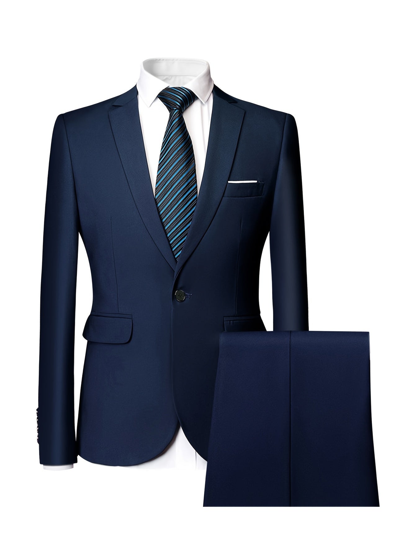 Men’s Tailored 2-Piece Formal Suit