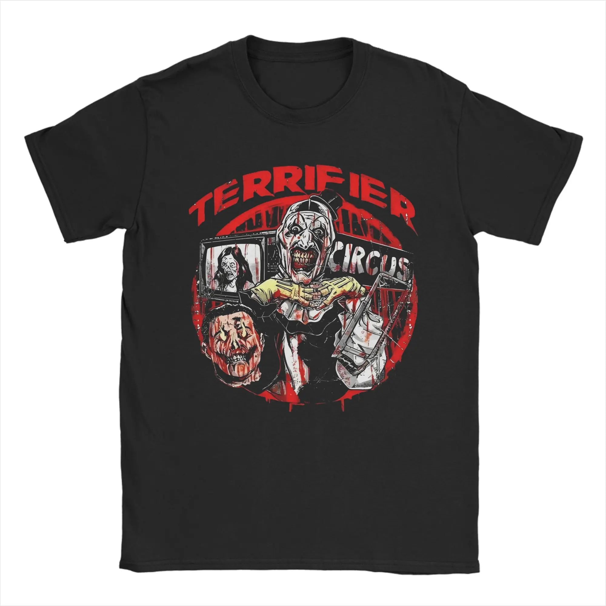 Men's women Cute but Psycho Terrifier T Shirt  Cotton Tops Funny Short Sleeve Crew Neck Tee Shirt Plus Size T-Shirts