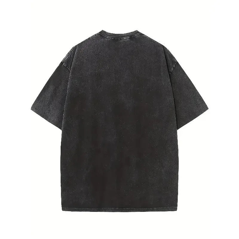 Men'S T-Shirt, Pure, High-Quality Short-Sleeve T-Shirt with New Y2K Oversized Designs