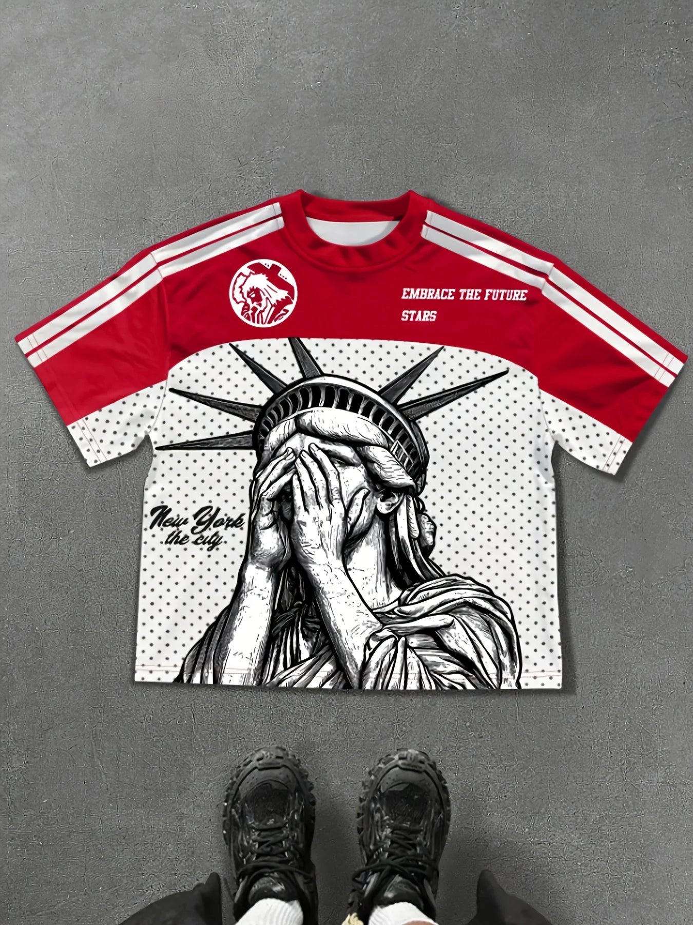 2025 Summer New sporty, casual and fashionable outdoor 3D digital printed soft comfortable and breathable men's T-shirt