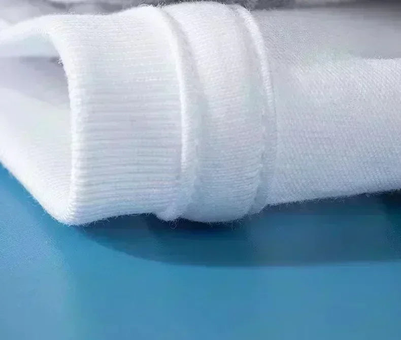 2025 Graphic Printed White T-Shirt Men's and Women's Casual Short Sleeve Crew Neck Cotton T-Shirt Unisex Fashion Top ins