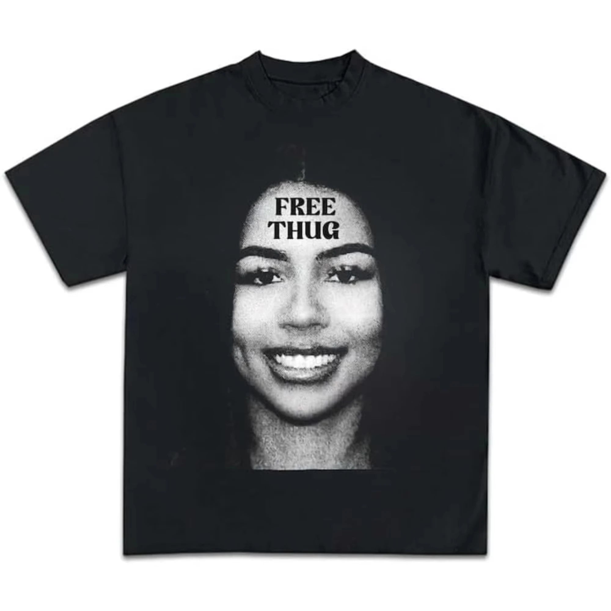 Men T-Shirt Mariah The Scientist Free Thug Rapper Star Fashion Cotton Tee Shirt Short Sleeve T Shirts Round Collar Clothes Top