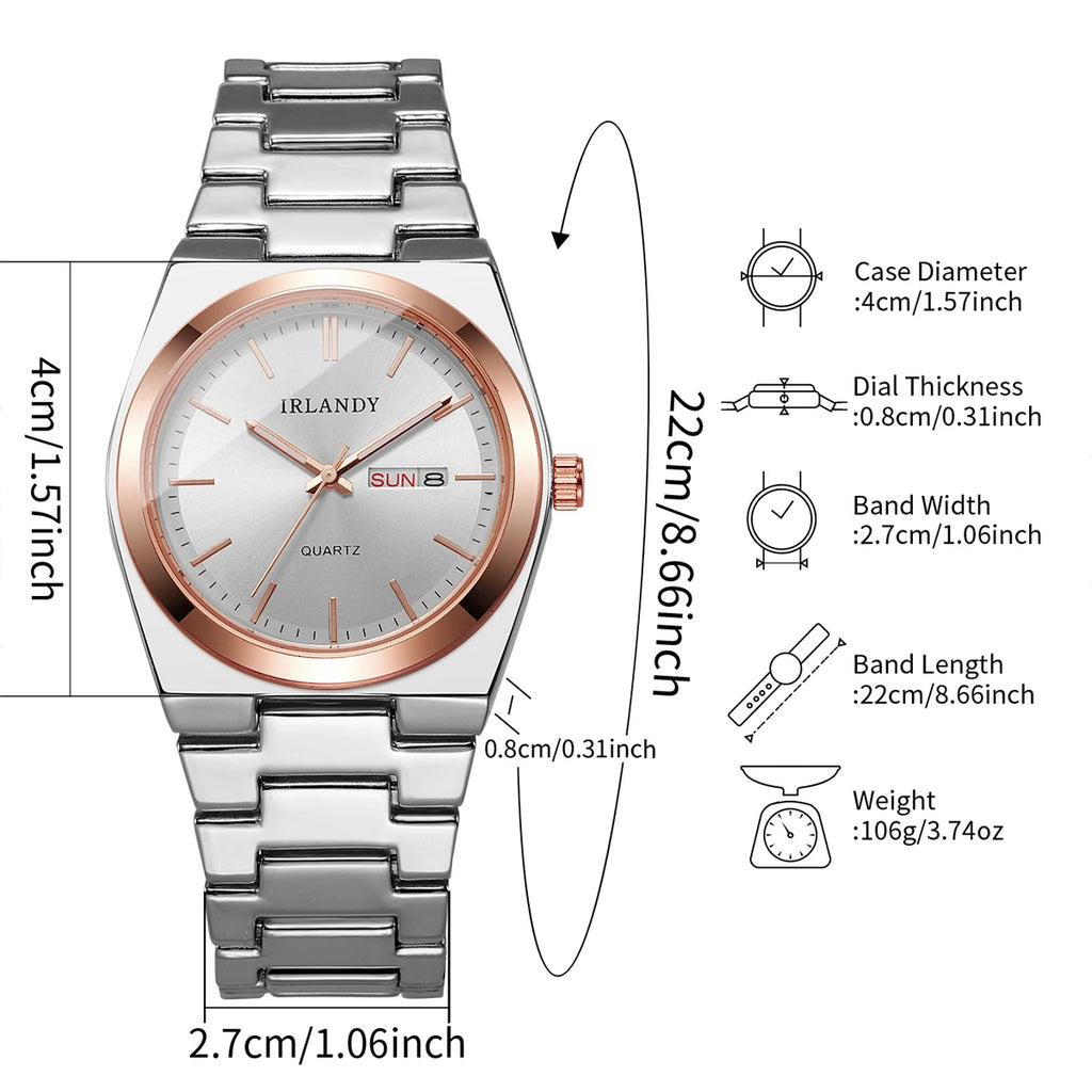 Luxury Men Business Watches Calendar Quartz Wristwatches For Mens Clock Reloj Hombre（Without Box）