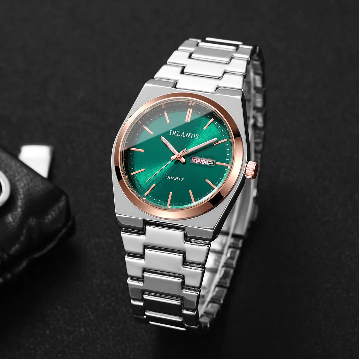 Luxury Men Business Watches Calendar Quartz Wristwatches For Mens Clock Reloj Hombre（Without Box）