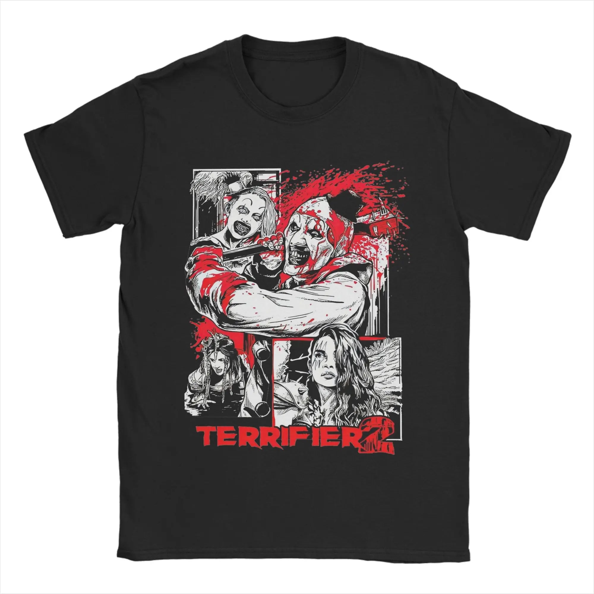 Men's women Cute but Psycho Terrifier T Shirt  Cotton Tops Funny Short Sleeve Crew Neck Tee Shirt Plus Size T-Shirts