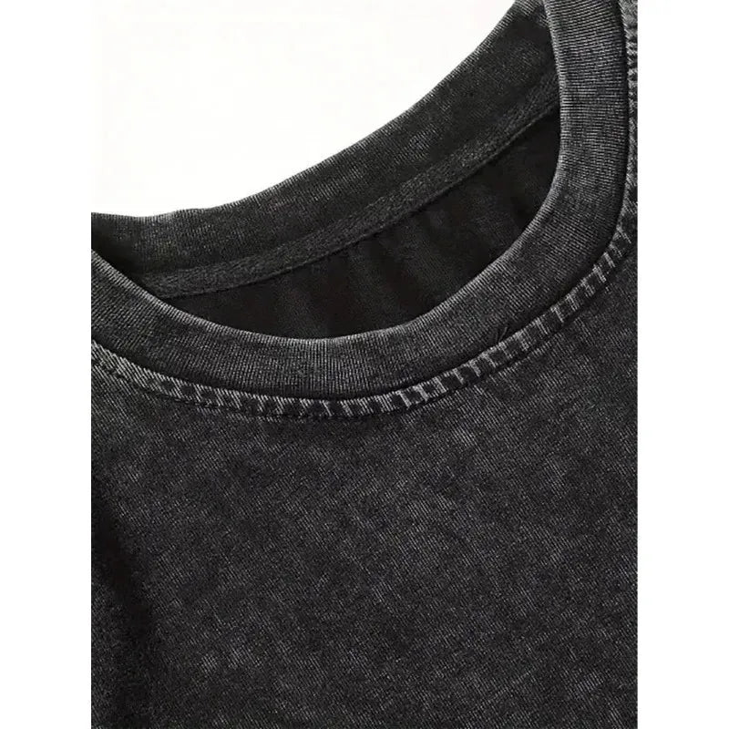 Men'S T-Shirt, Pure, High-Quality Short-Sleeve T-Shirt with New Y2K Oversized Designs