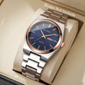 Luxury Men Business Watches Calendar Quartz Wristwatches For Mens Clock Reloj Hombre（Without Box）