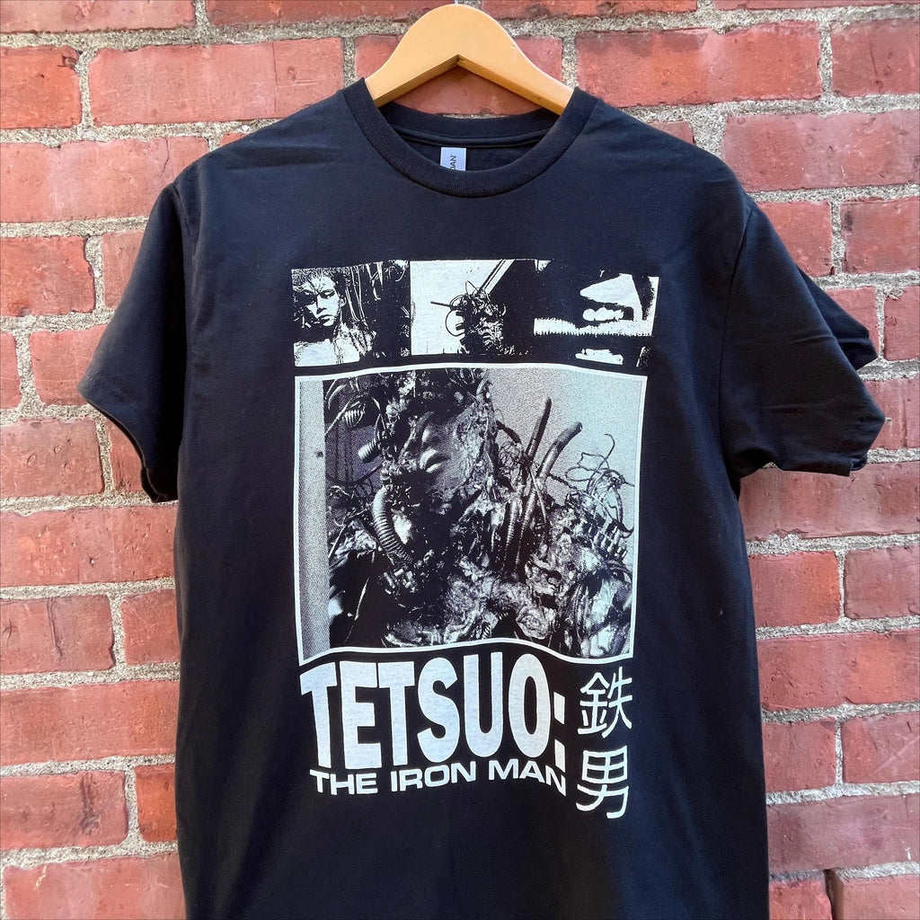 Tetsuo The Iron Man Shirt Graphic Short Sleeve Shirt Unisex Men Women Summer Men's T-Shirt Black Casual Crew Neck Cotton Tee