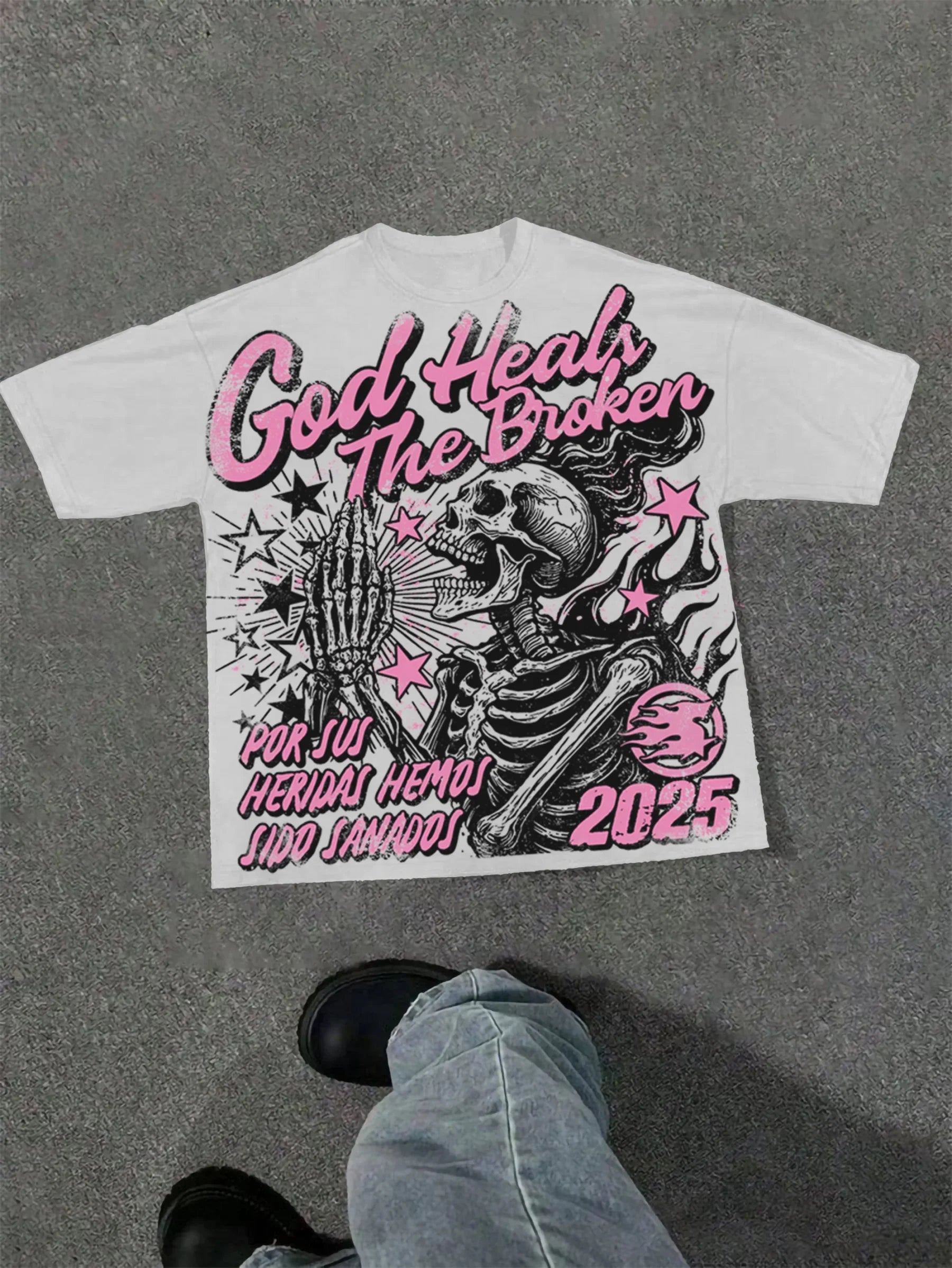 Graphic T-shirt Men Women Vintage Top Hip Hop Streetwear Oversized Tshirt Short Sleeve Casual Clothing Summer Fashion Trendy Tee