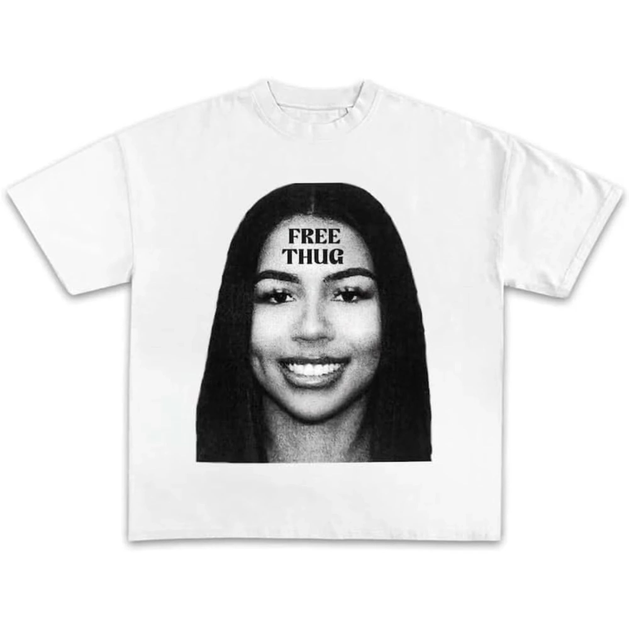 Men T-Shirt Mariah The Scientist Free Thug Rapper Star Fashion Cotton Tee Shirt Short Sleeve T Shirts Round Collar Clothes Top