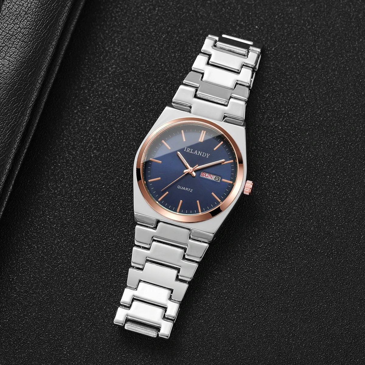 Luxury Men Business Watches Calendar Quartz Wristwatches For Mens Clock Reloj Hombre（Without Box）