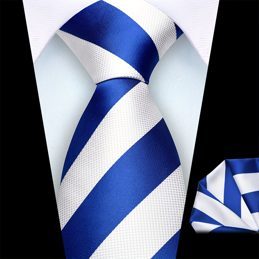 Men’s Classic Plaid Tie Set