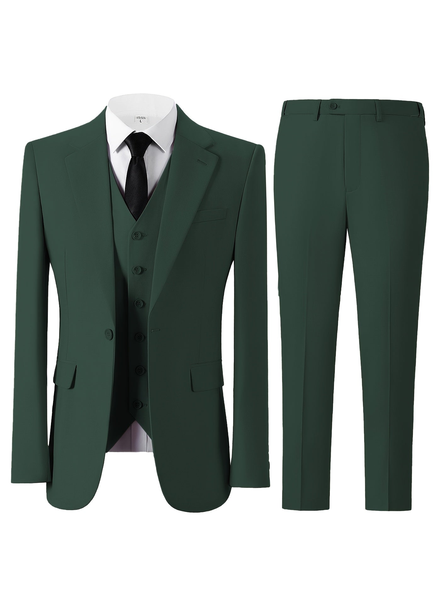 Men’s Slim-Fit 3-Piece Formal Suit