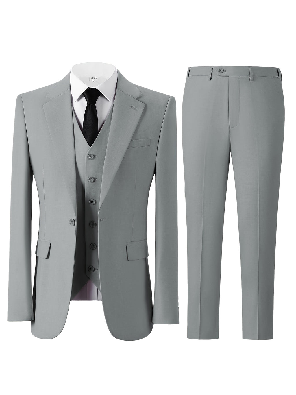Men’s Slim-Fit 3-Piece Formal Suit