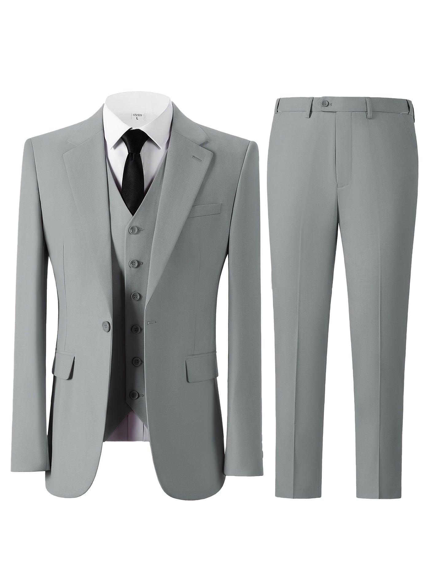 Men’s Slim-Fit 3-Piece Formal Suit