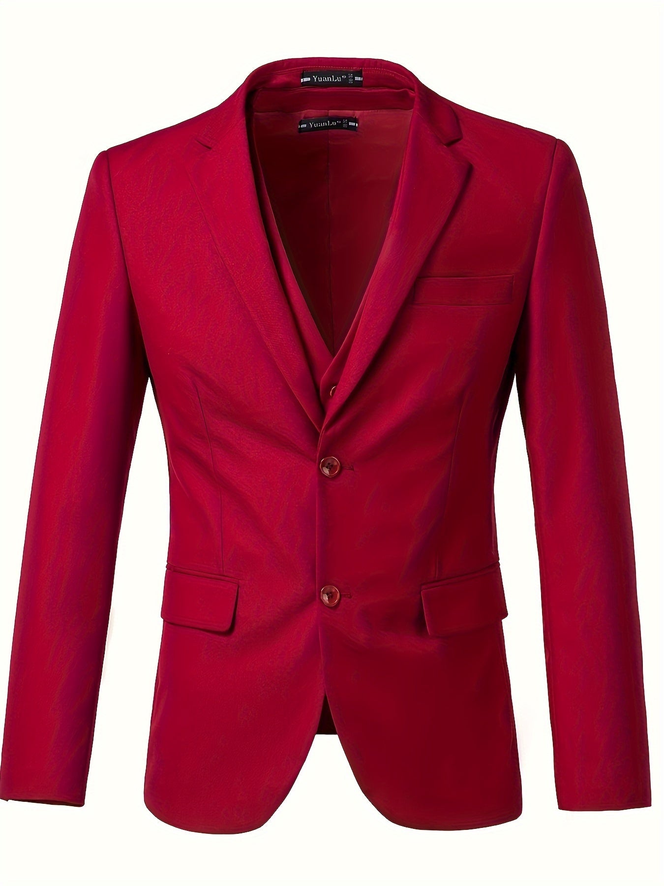 Men’s Slim-Fit 3-Piece Formal Suit