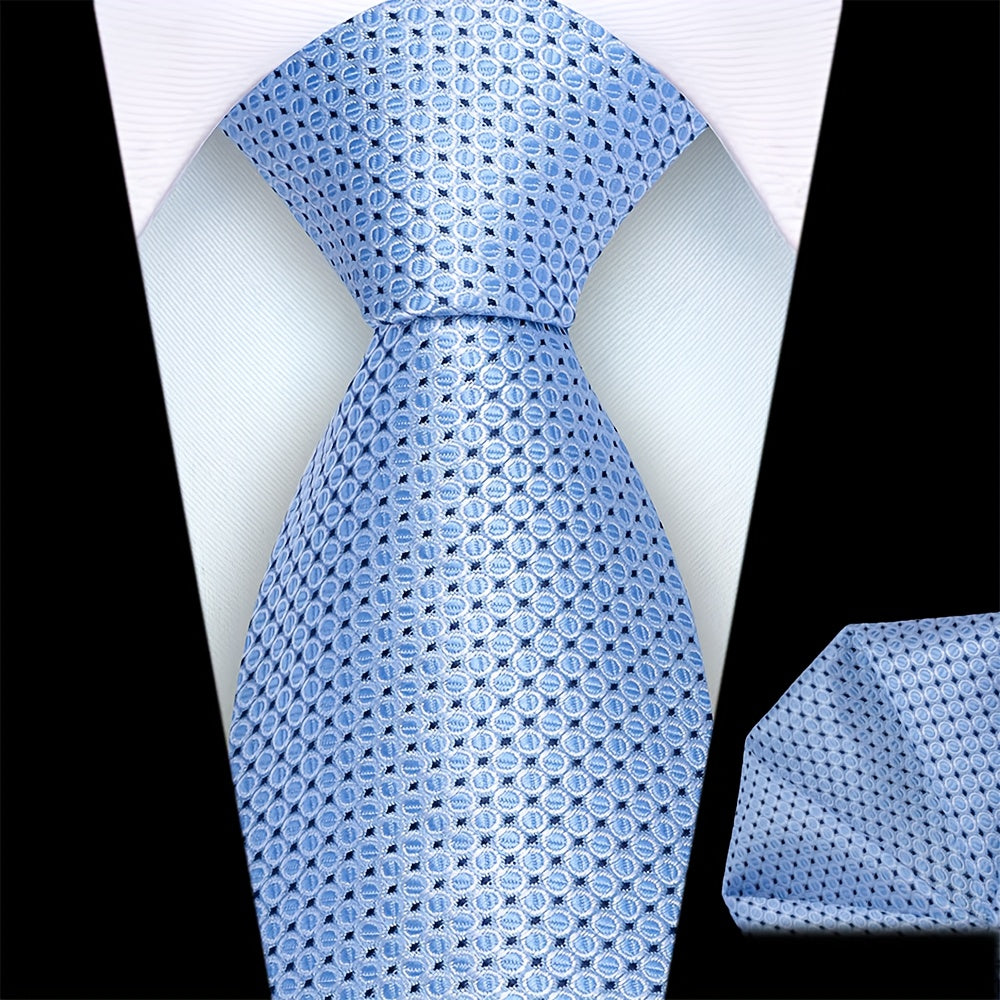 Men’s Classic Plaid Tie Set